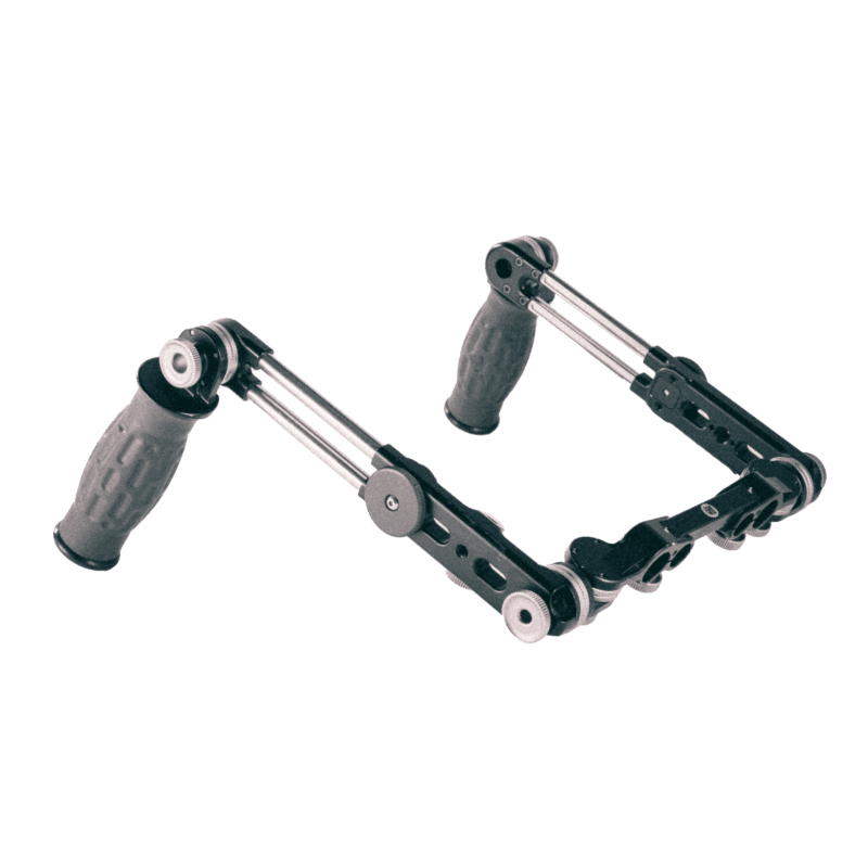 CAS Spider grips 15mm 19mm rod mounted telescopic handles and grips available for rental at Horizon Cine Glass in Saint Louis.